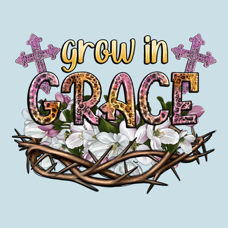 Grow In Grace Ladies Tee by NancyCooperArtShop | Teevron