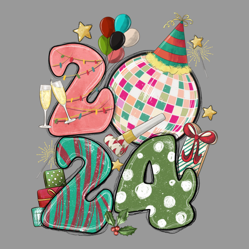 2024 Happy New Year Vintage Hoodie by MaliasSmallBusiness | Teevron