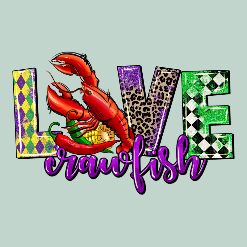 Love Crawfish Mardi Gras Zipper Hoodie by CowGirlArtShop | Teevron