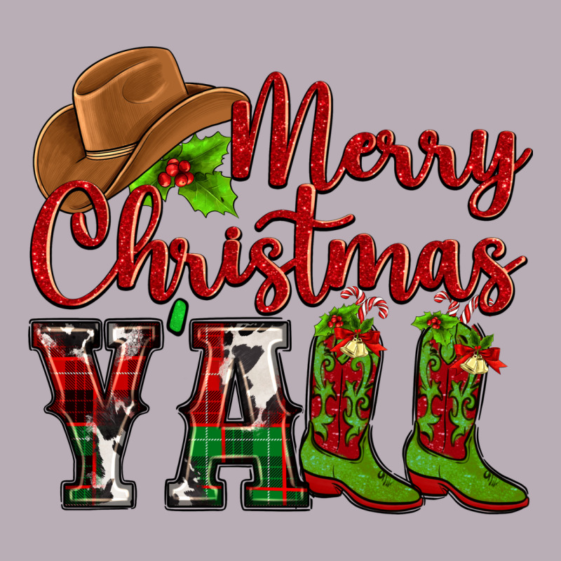 Merry Christmas Y'all Cowboy Vintage Tee by MaliasSmallBusiness | Teevron