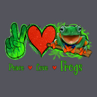 Peace Love Frogs Vintage Hoodie | Teevron