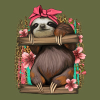 Cute Floral Baby Sloth Long Sleeve Tee | Teevron