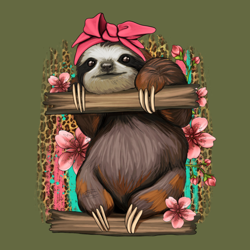 Cute Floral Baby Sloth Long Sleeve Tee by Jasminsmagicworld | Teevron