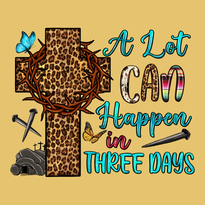 Easter Day A Lot Can Happen In Three Days Premium Sweatshirt by OliviaCreatesArt | Teevron