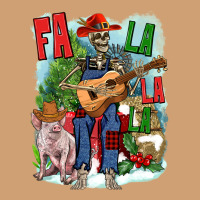 Fa La La La Skeleton Farm Vintage Tee | Teevron