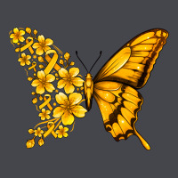 Childhood Cancer Butterfly Long Sleeve Tee | Teevron