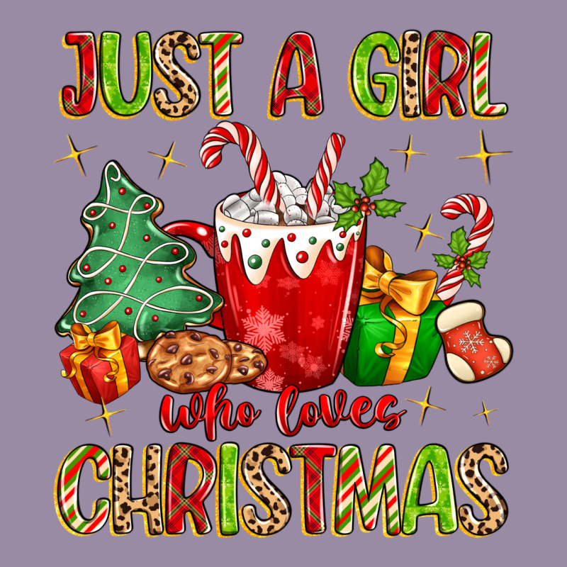 Just A Girl Who Loves Christmas Classic Tee by MaliasSmallBusiness | Teevron