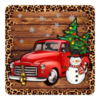 christmas truck coaster | Teevron