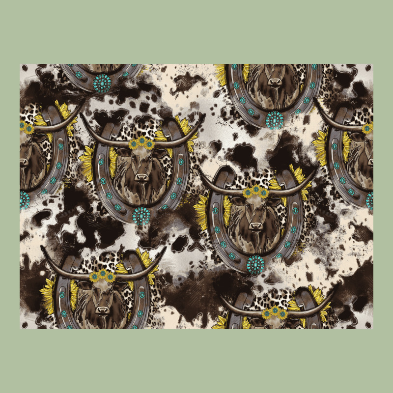 Longhorn Pattern Urban Hoodie by CowhideDigitalArt | Teevron