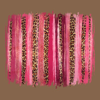 Valentines Day Leopard Glitter Brushstroke Premium Tee | Teevron