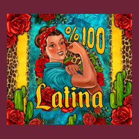 Hundred Percent Latina Strong Woman Long Sleeve Tee | Teevron