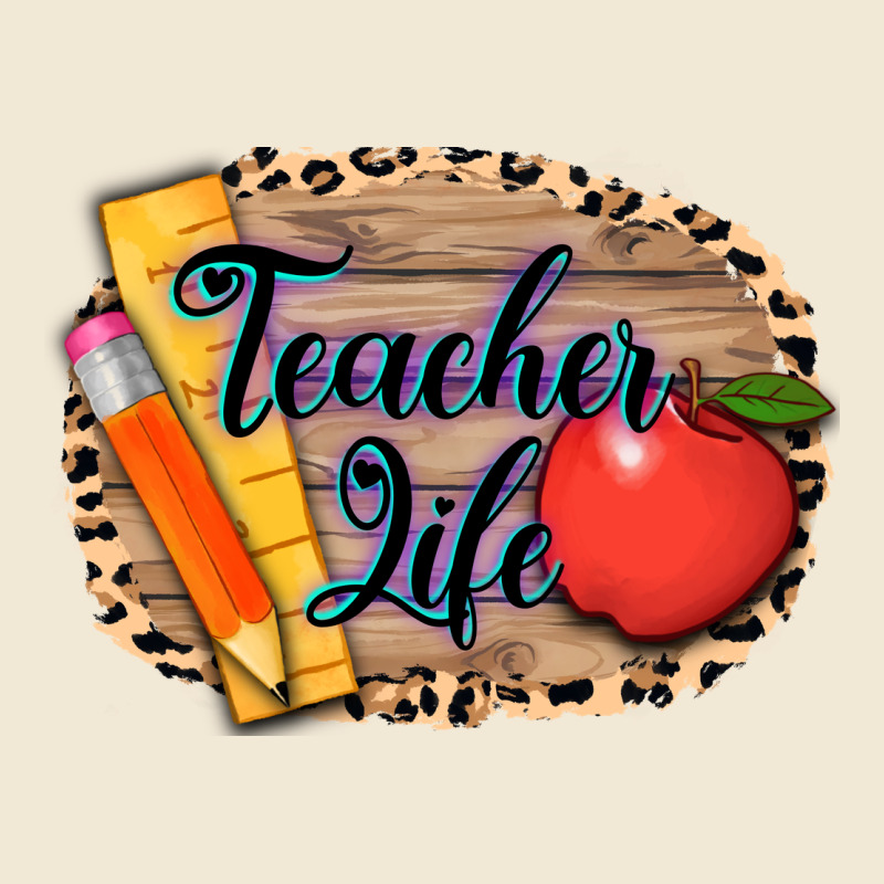 Teacher Life Background 3200x2400 Ladies Tee by AdoDesignShop | Teevron