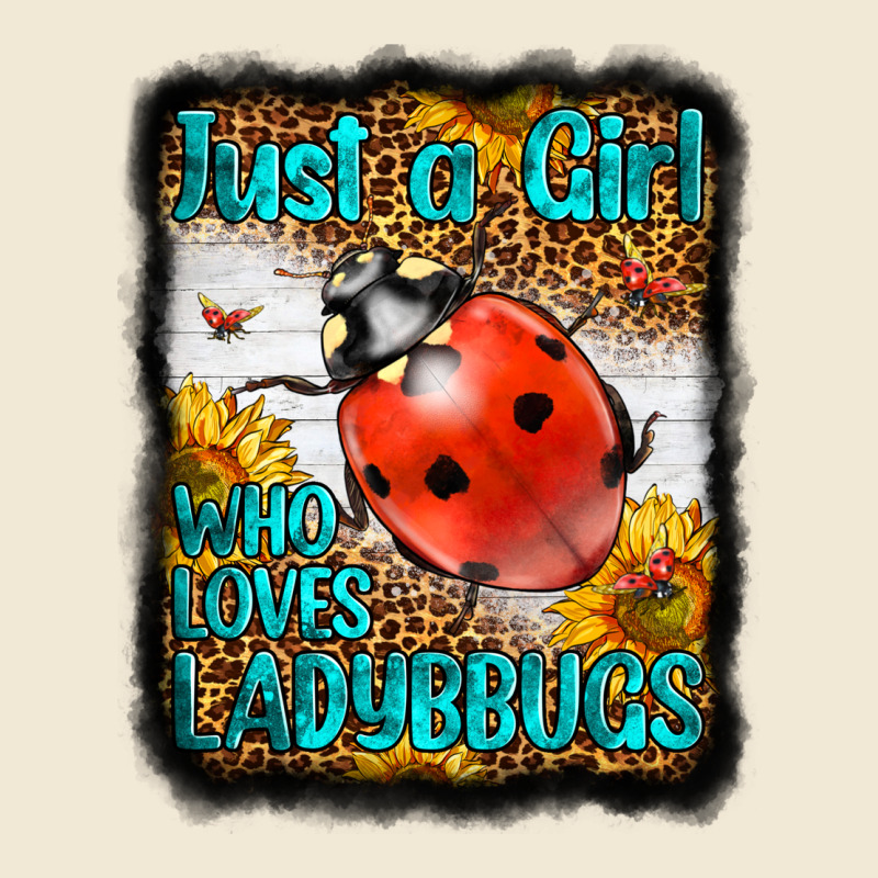 Western Just A Girl Who Loves Ladybug Premium Tee by LillyAllenDesigns | Teevron