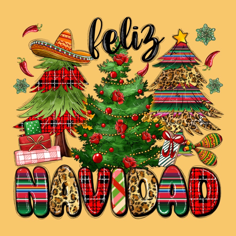 Feliz Navidad Vintage Hoodie by MaliasSmallBusiness | Teevron