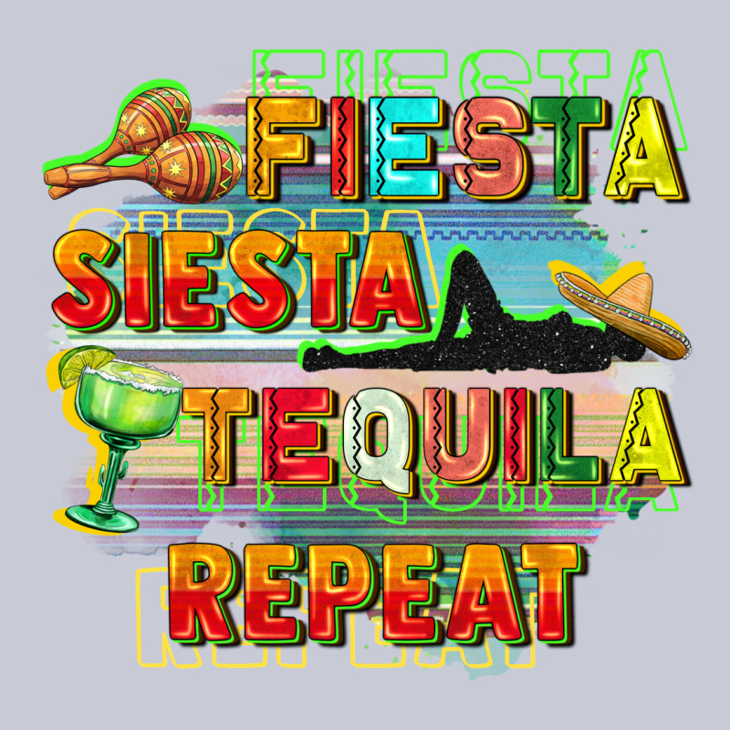 Fiesta Siesta Tequila Repeat Heavyweight Hoodie by FaDigitalArtStudio | Teevron