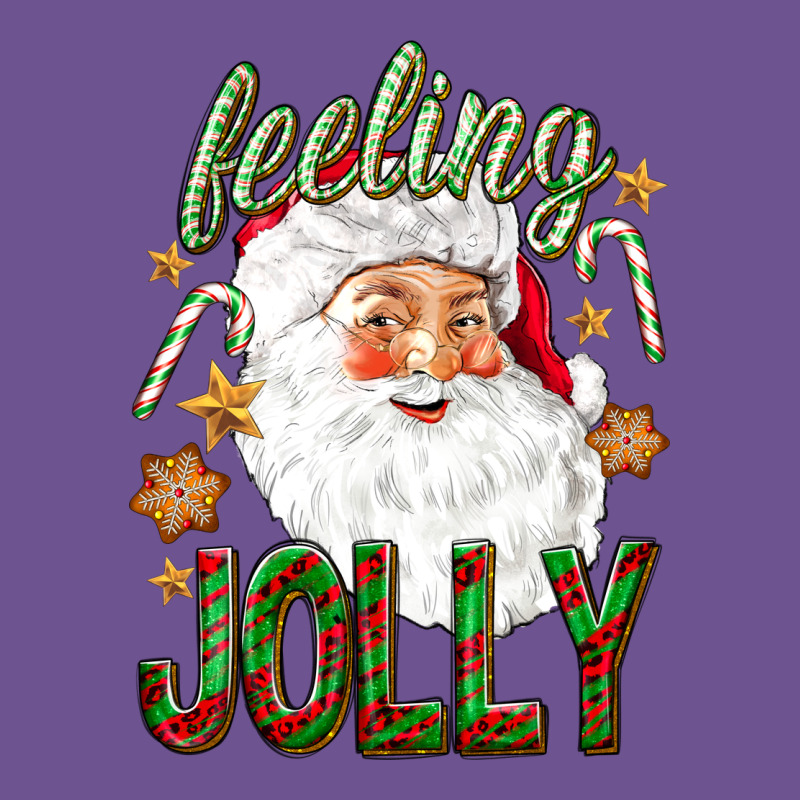 Feeling Jolly With Santa Vintage Tee by NancyCooperArtShop | Teevron
