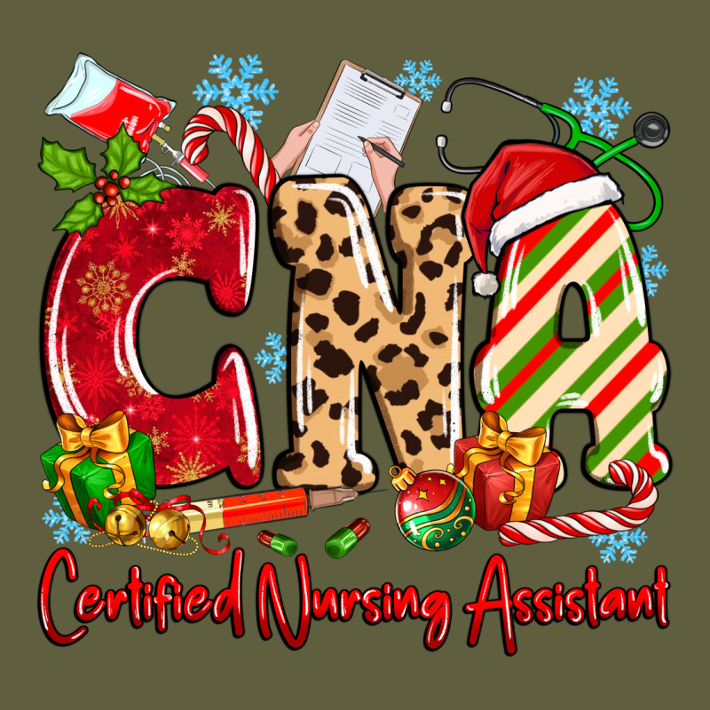 Cna Certified Nursing Assistant Christmas Vintage Tee by MaliasSmallBusiness | Teevron