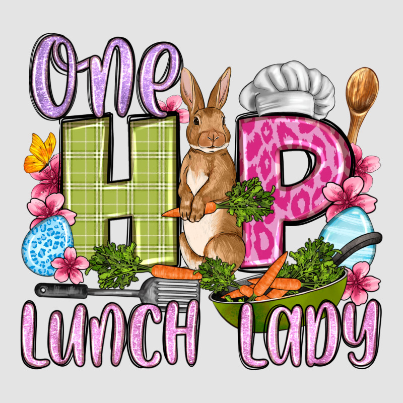 Easter Day One Hip Lunch Lady Premium Sweatshirt by OliviaCreatesArt | Teevron