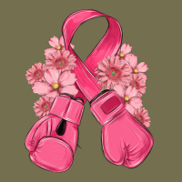 Breast Cancer With Boxing Gloves Vintage Hoodie | Teevron