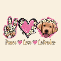 Peace Love Labrador Vintage Hoodie | Teevron