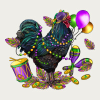 Mardi Gras Chicken Zipper Hoodie | Teevron