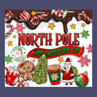 North Pole Hot Chocolate Christmas Vintage Tee | Teevron