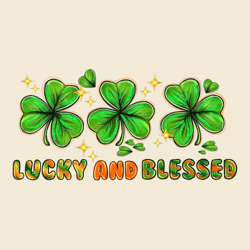 St. Patrick's Day Lucky And Blessed Premium Hoodie by HowdyJamesFarm | Teevron