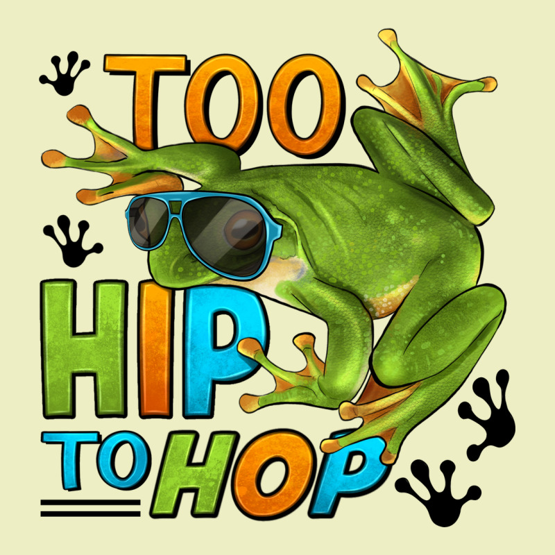 Too Hip To Hop Frog Urban Hoodie by LillyAllenDesigns | Teevron