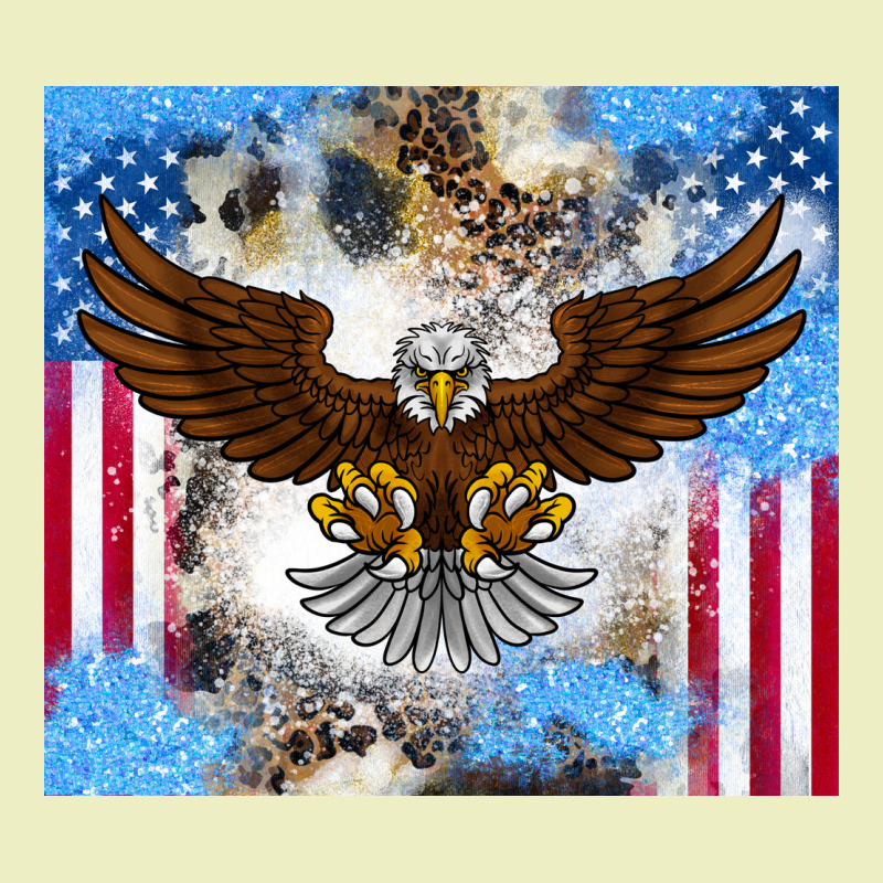America Eagle Urban Hoodie by CowhideDigitalArt | Teevron
