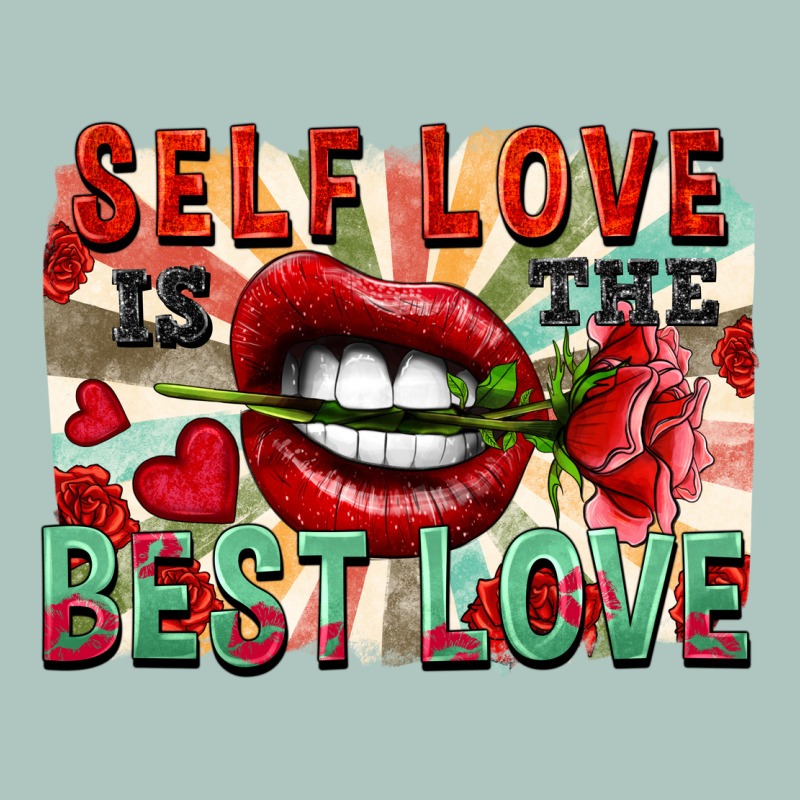 Self Love Is The Best Love Premium Sweatshirt by FaDigitalArtStudio | Teevron