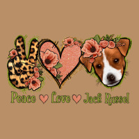 Peace Love Jack Russel Vintage Hoodie | Teevron