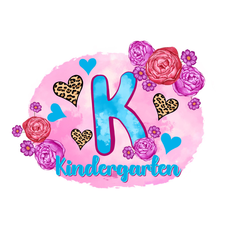 Back To School Flowers Kindergarten 3200x2400 Ladies Tee by AdoDesignShop | Teevron