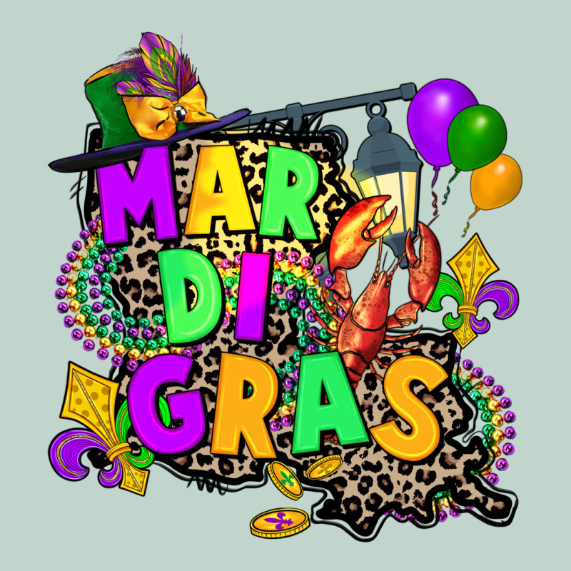Louisiana Map Mardi Gras Zipper Hoodie by CowGirlArtShop | Teevron