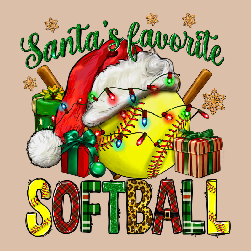 Santa's Favorite Softball Bbs Urban Heavy Tee by BundleAndBundleShop | Teevron