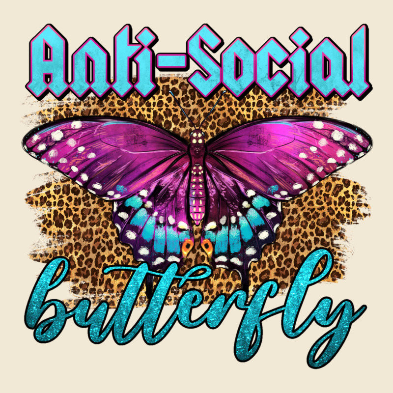 Western Anti-social Butterfly Premium Tee by LillyAllenDesigns | Teevron