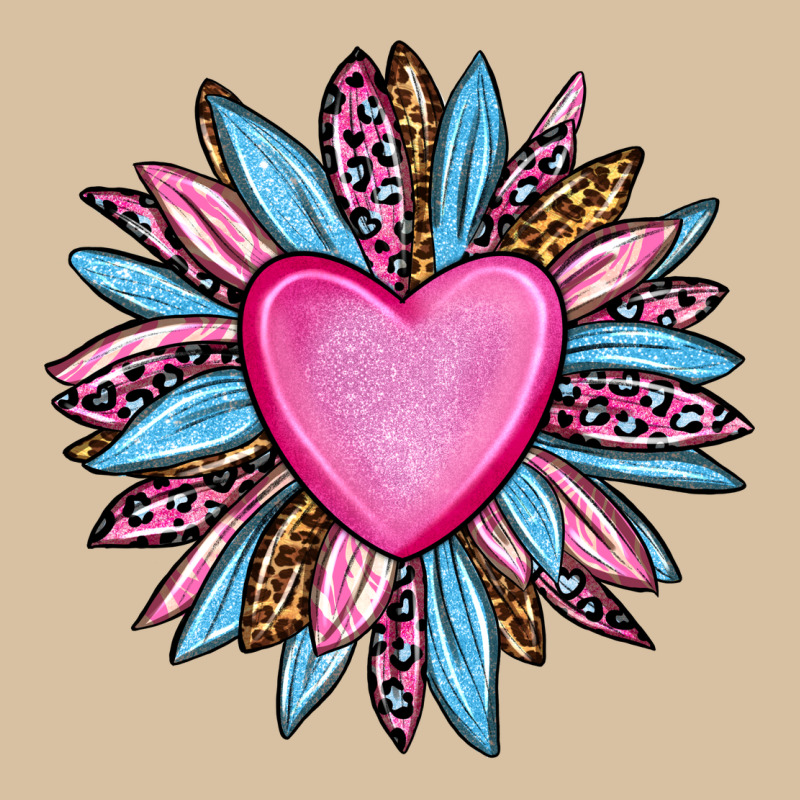 Valentine's Day Sunflower Olivia Heavyweight Hoodie by OliviaCreatesArt | Teevron