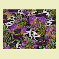 Mardi Gras Celebration Pattern Urban Hoodie | Teevron