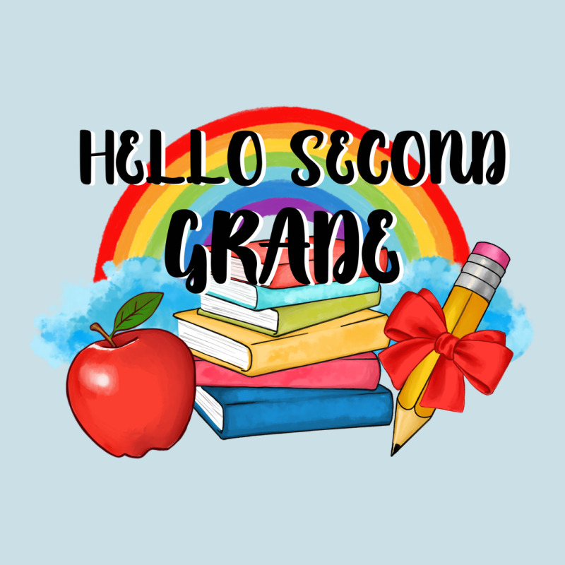 Back To School Hello Second Grade 3200x2400 Ladies Tee by AdoDesignShop | Teevron