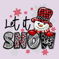 Let It Snow Sowman Snowflake Classic Tee | Teevron
