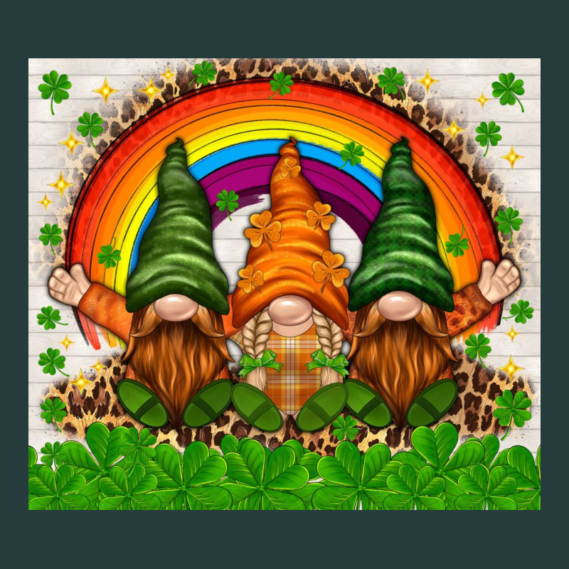 St. Patrick's Day Gnomies Tumbler Premium Hoodie by HowdyJamesFarm | Teevron