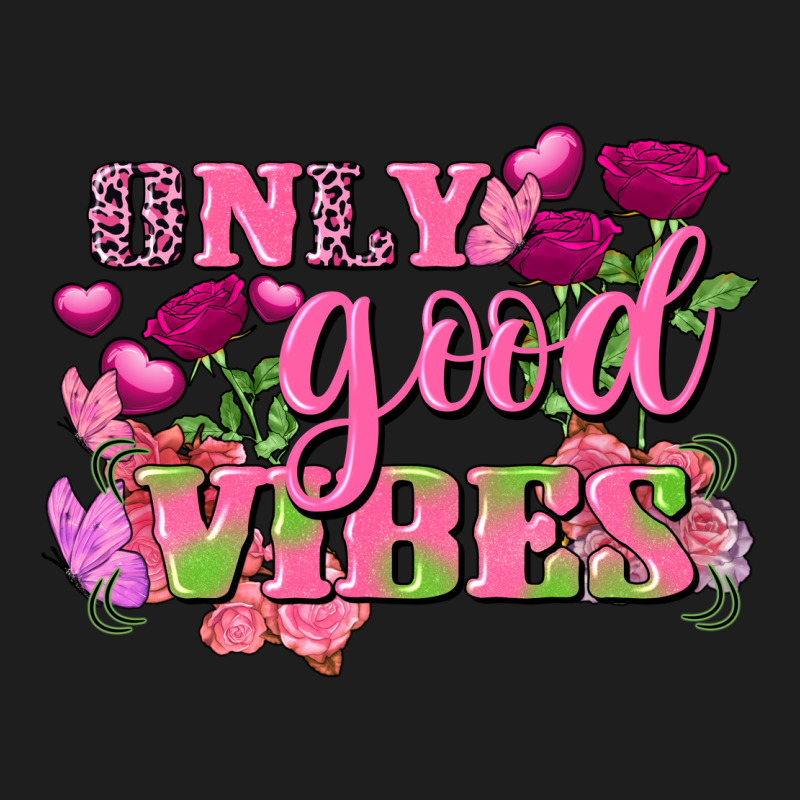 Valentine's Day Only Good Vibes Heavyweight Hoodie by FaDigitalArtStudio | Teevron