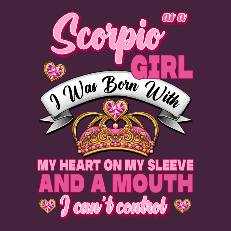 As A Scorpio Girl Zodiac Girls Premium Tee by Jasminsmagicworld | Teevron