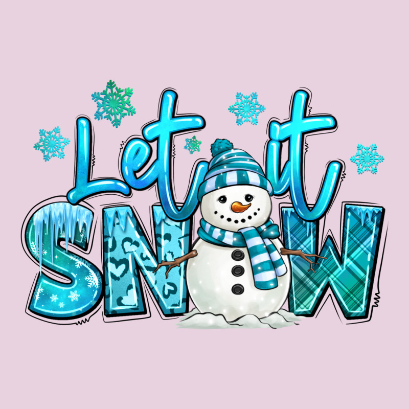 Let It Snow Winter Snowman Classic Tee by MaliasSmallBusiness | Teevron