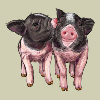Cute Baby Pigs Heavy Core Tee | Teevron
