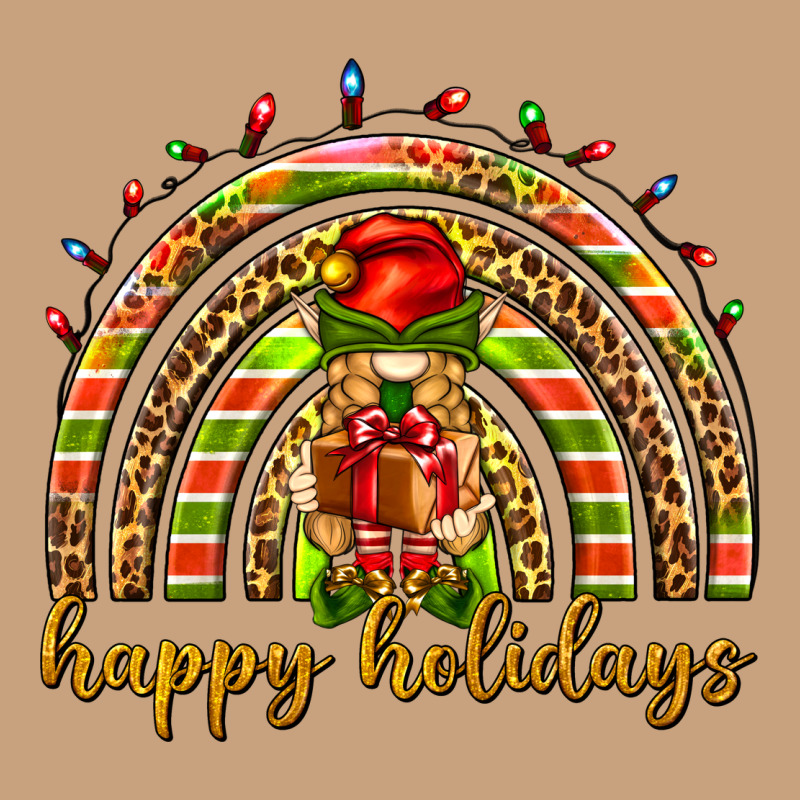 Happy Holidays Elf Gnome Vintage Tee by NancyCooperArtShop | Teevron