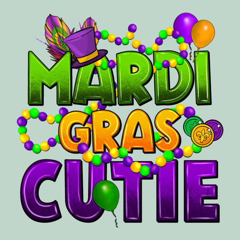 Mardi Gras Cutie Zipper Hoodie by CowGirlArtShop | Teevron