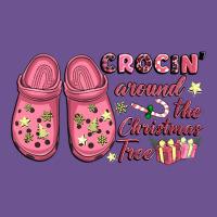 Pink Christmas Crocin' Around The Christmas Tree Vintage Tee | Teevron