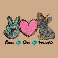 Peace Love Frenchie Vintage Hoodie | Teevron