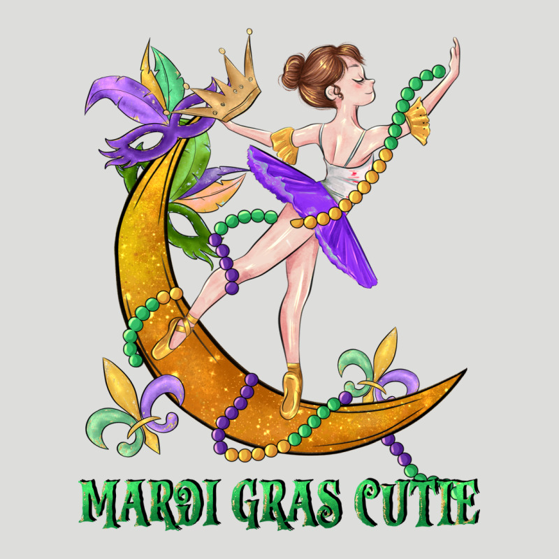 Mardi Gras Cutie Zipper Hoodie by CowGirlArtShop | Teevron