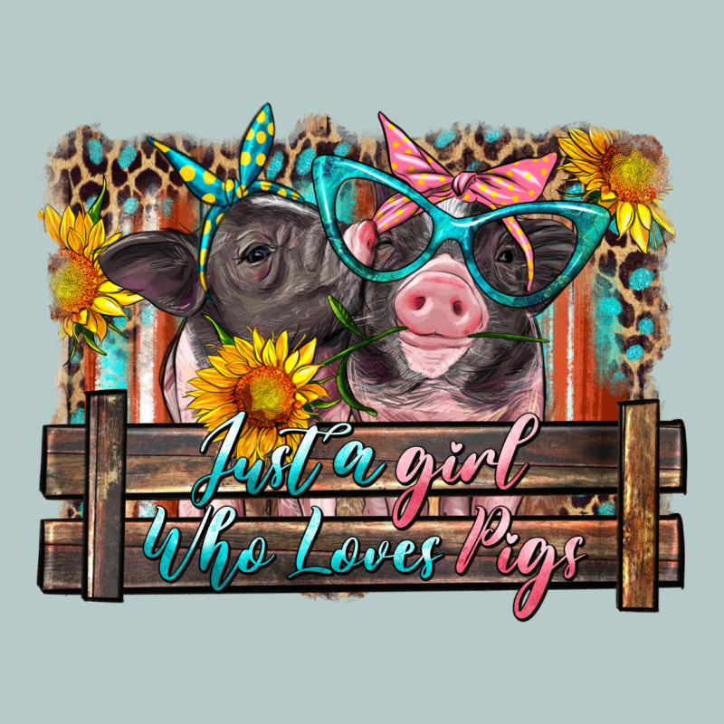 Just A Girl Who Loves Pigs Heavy Core Tee by Artiststas | Teevron